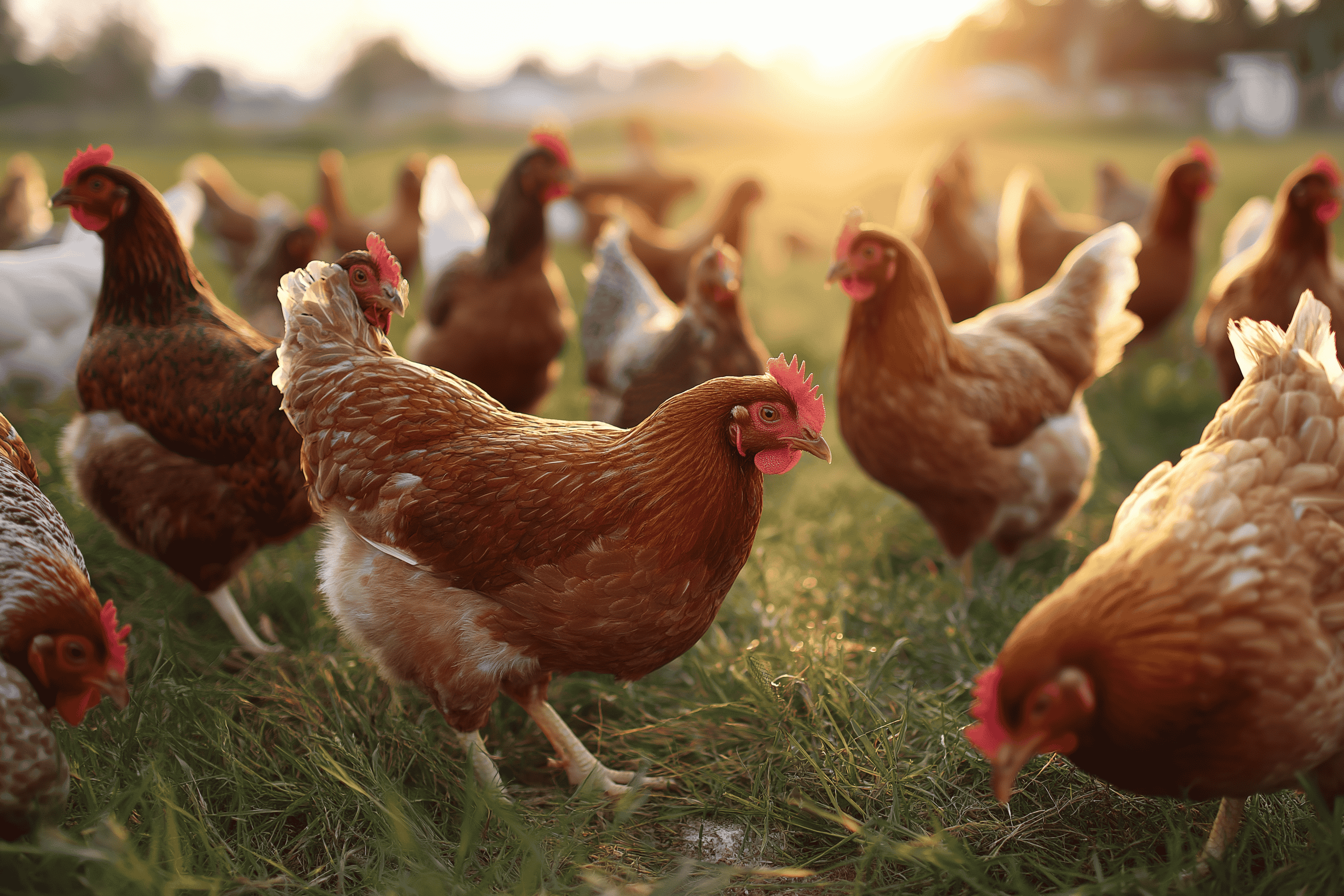 Farmer showcasing modern poultry facilities.